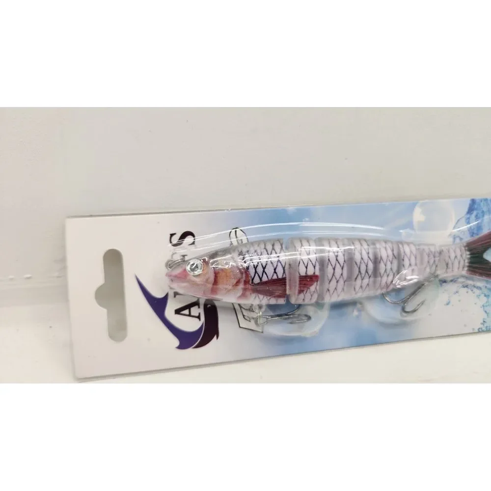 8 Section Multi‎ Jointed Swim Bait Light Purple